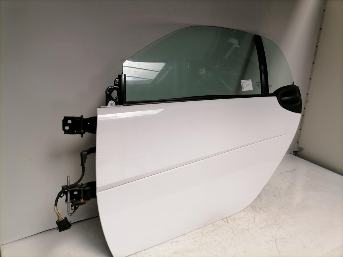 Smart Fortwo 451 ED3 original T&uuml;r links EAZ Wei&szlig; Bj.2013